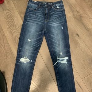 American eagle high waisted jeans